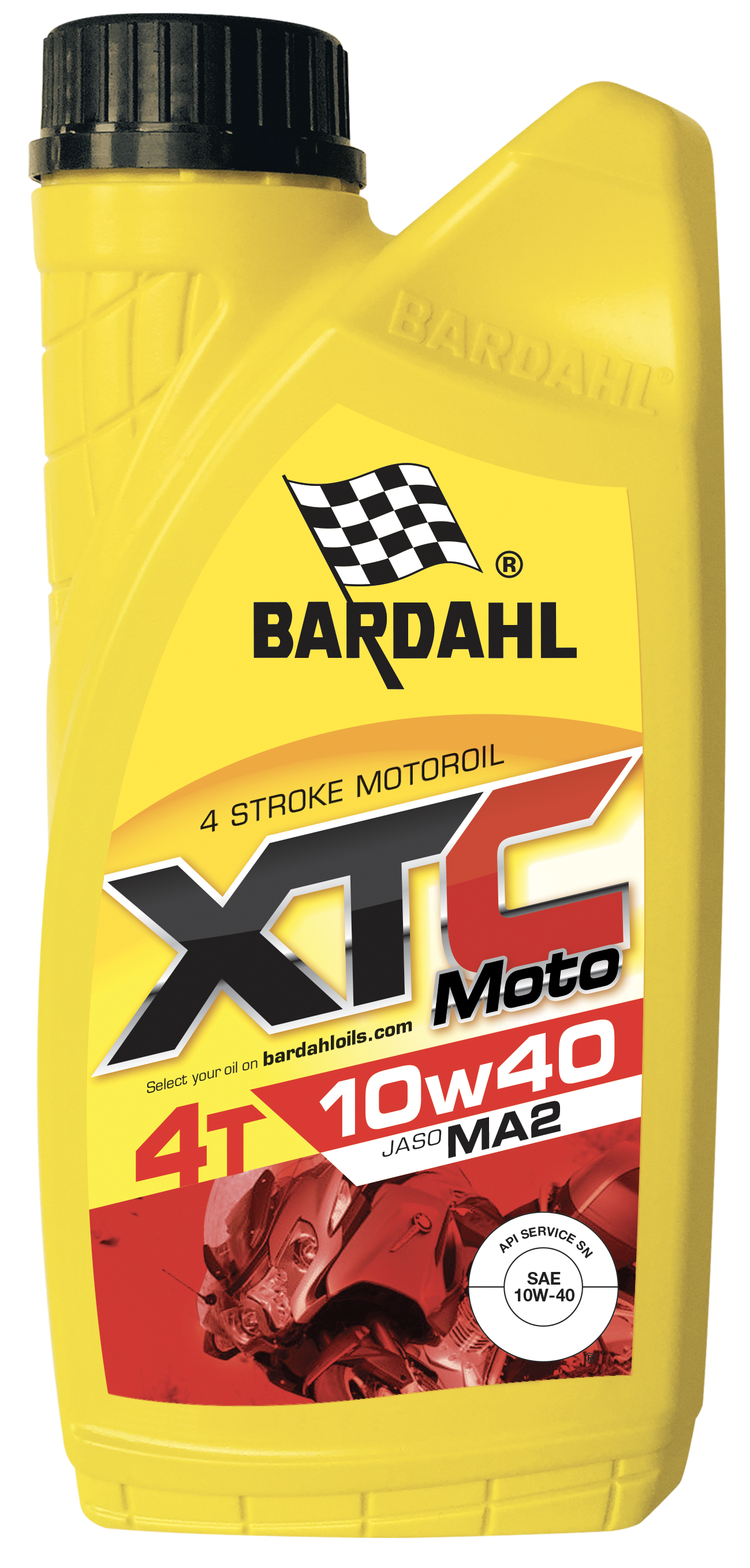 Bardahl XTC-M 4 Stroke Motorbike Engine Oil 10W40 1L 35921