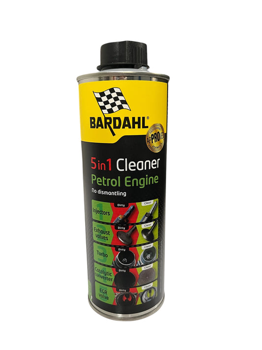 Bardahl Petrol 5 in 1 Cleaner Additive 500ml