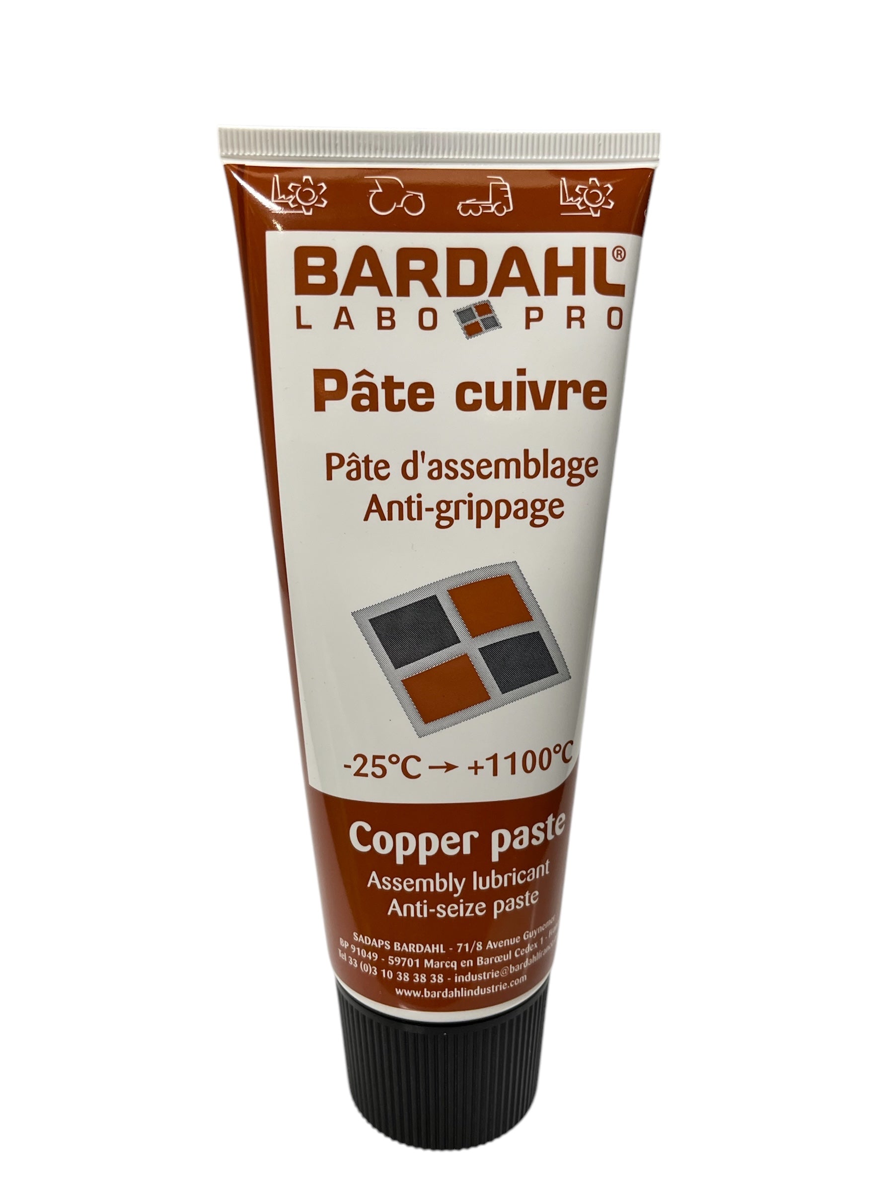 Bardahl Copper Grease Tube 200g 1651