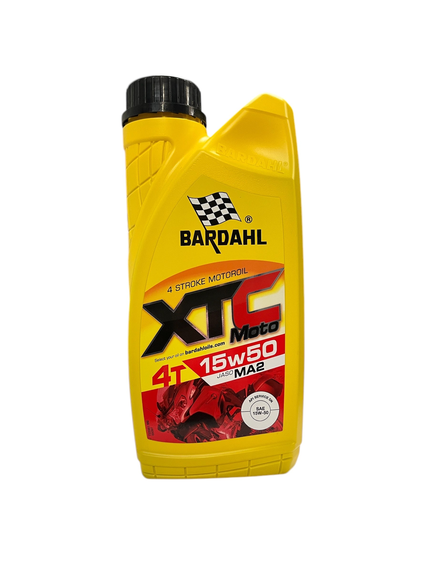 Bardahl XTC-M 4 Stroke Motorbike Engine Oil 15W50  1L 35951