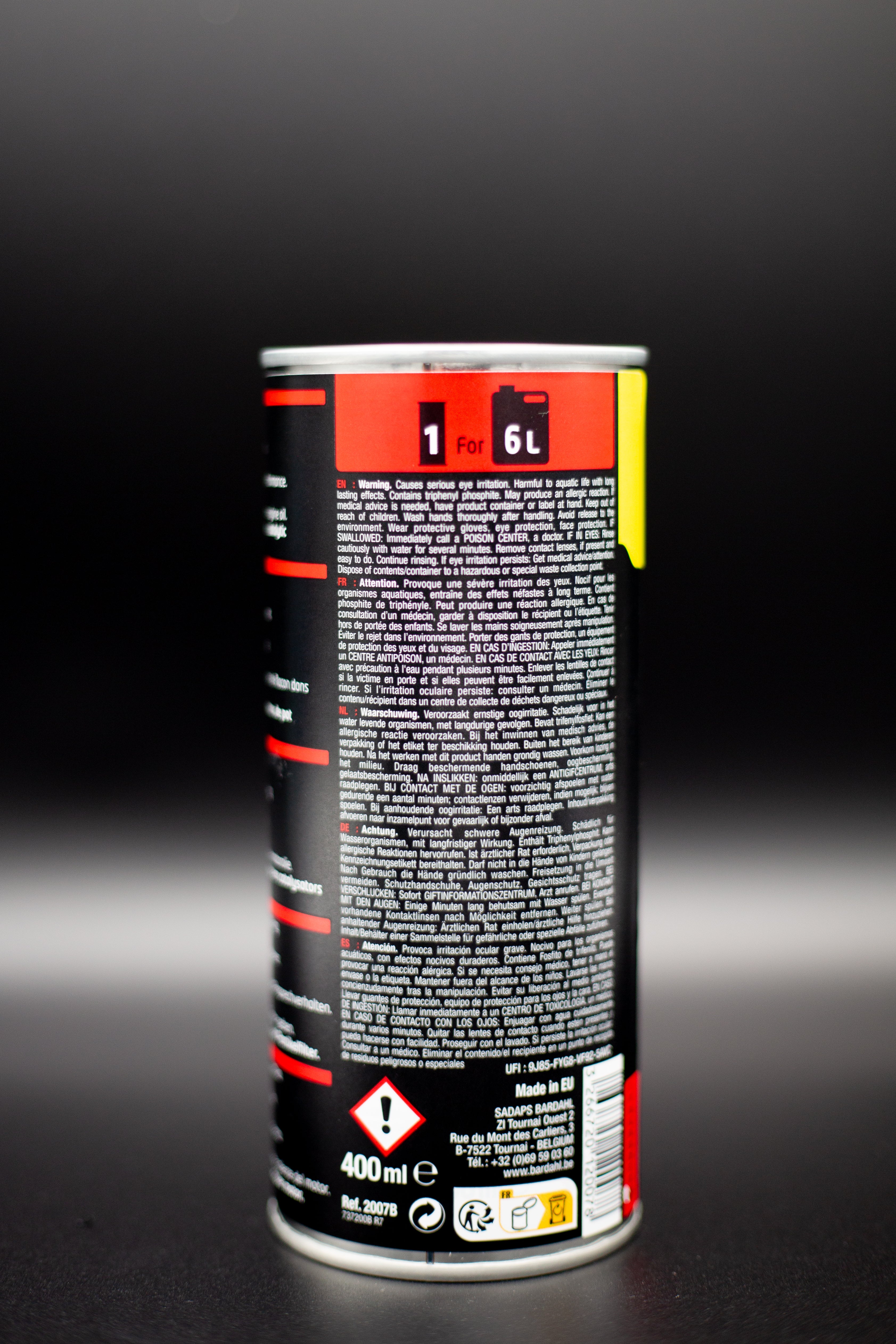 Bardahl Full Metal Oil Additive 400ML 2007B