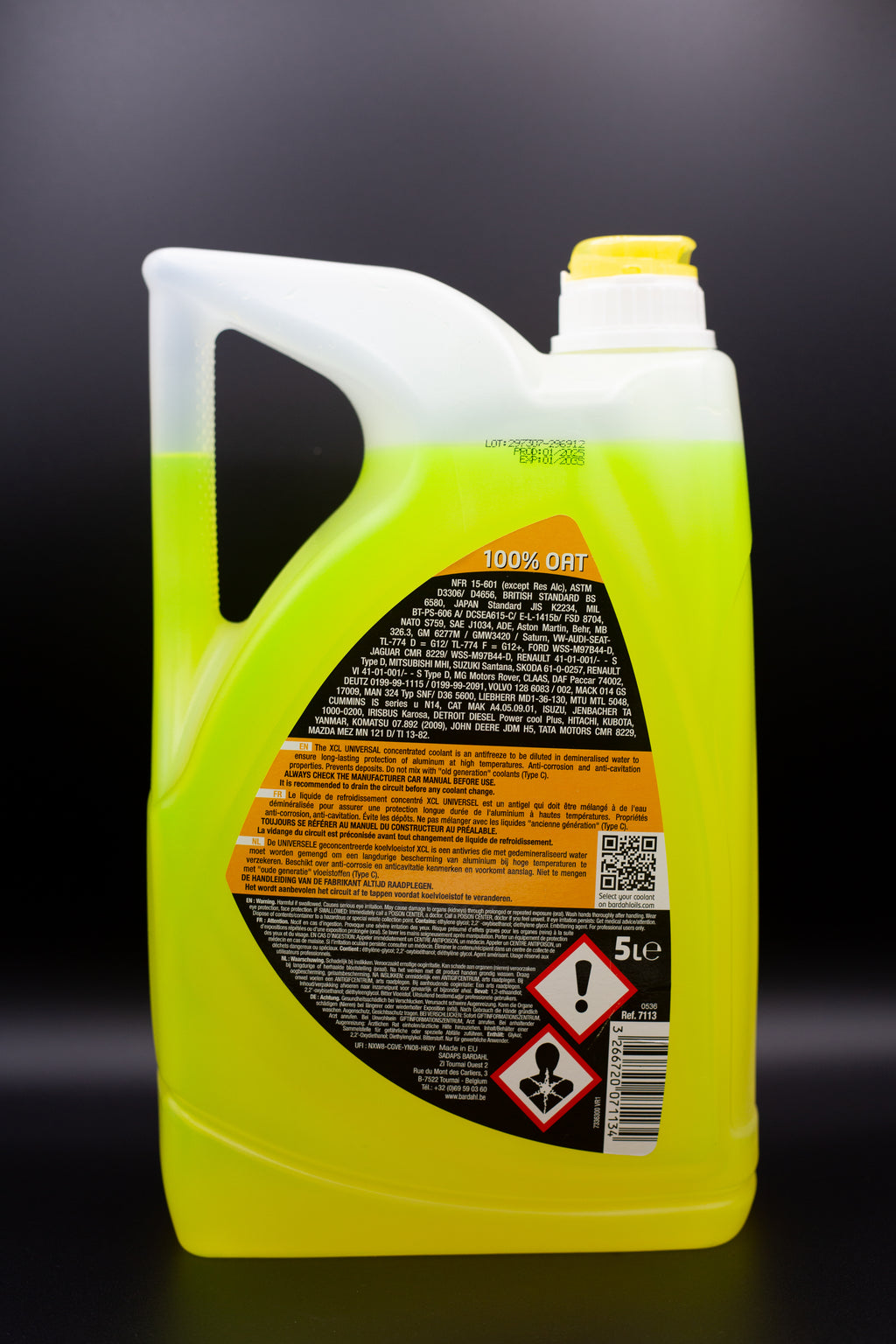 Bardahl XCL Universal Coolant Concentrate 5L 7113