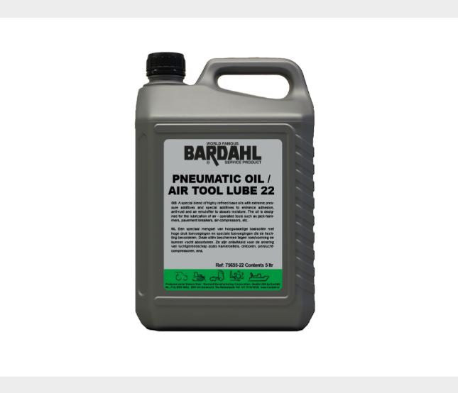 Bardahl Pneumatic Oil / Air Tool Lube 22 5L 75655